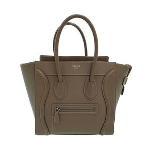 Celine Shopper Tote Handbag Leather Shoulder Bag
